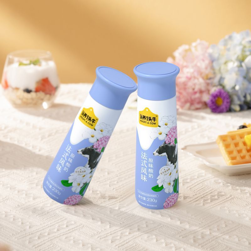 认养一头牛原味酸奶230gPET10入一提装
