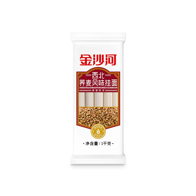 金沙河西北荞麦风味挂面1kg/袋