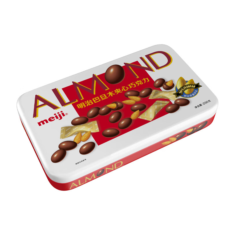 明治巴旦木夹心巧克力（精装）230克