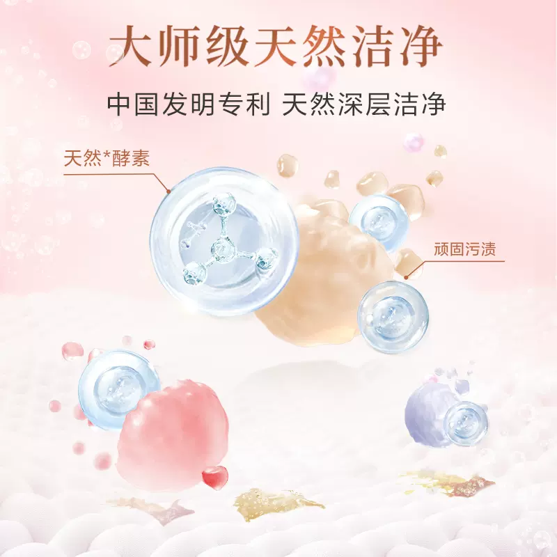 立白大师香氛洗衣液500g