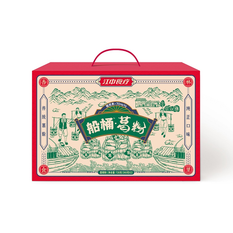 江中食疗 船桶葛粉720g礼盒装