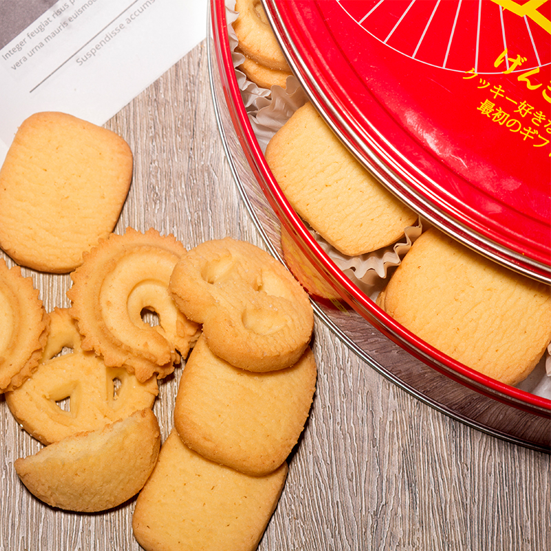 VVKOKO宝万招彩猫牛奶味曲奇饼干454g