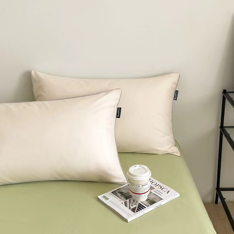 彼加曼 BGM-TC232 极简云锦彩棉轻奢四件套-极简抹茶 200*230cm